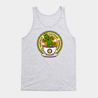 Cactuar Espresso Coffee Tank Top